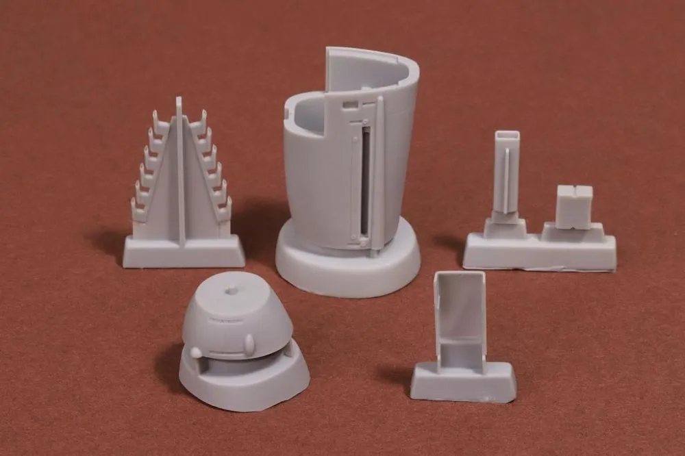 Bf 109E Flying Testbed conversion set for Eduard 1:48