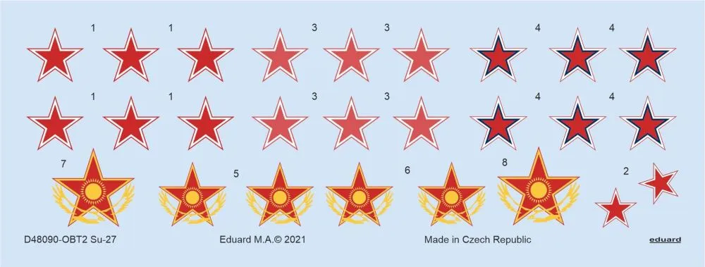 Su-27 Russian & Kazakhstan 1:48
