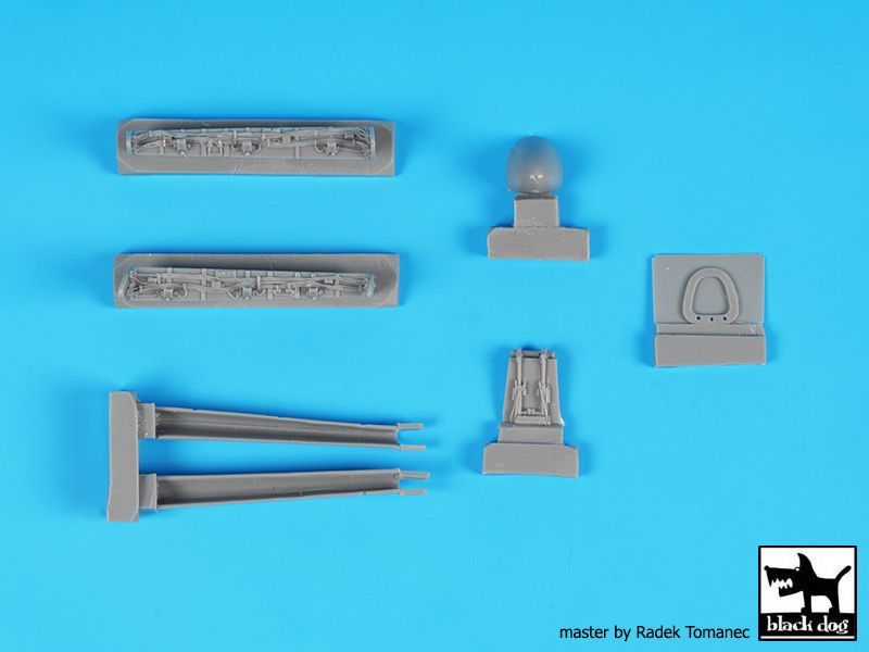 A-10 wings & rear electronics 1:72