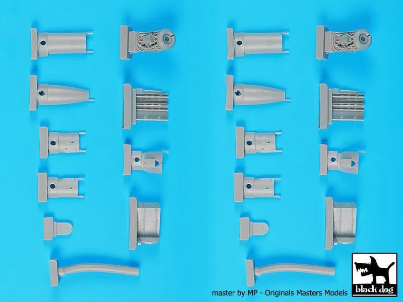 IA 58 Pucará 2 engines 1:48