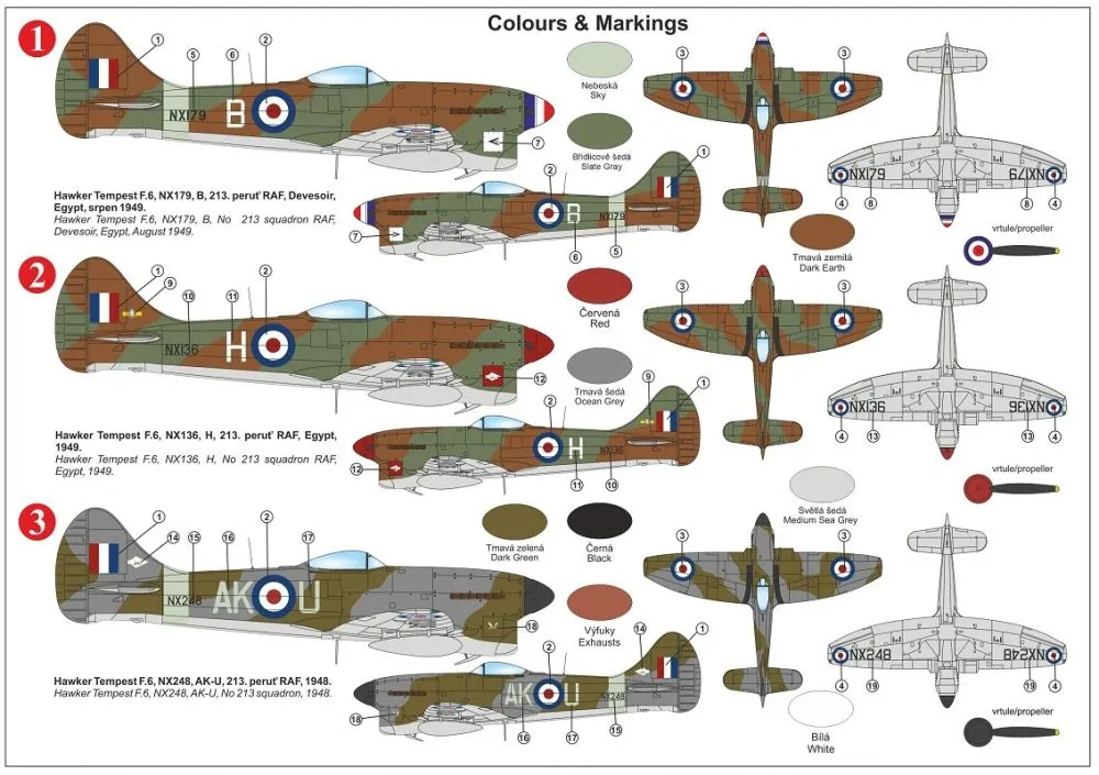 Tempest F.6 - Over Egypt 1:72