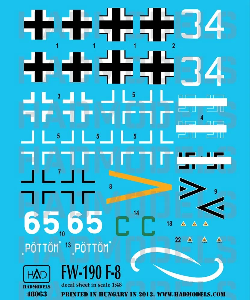 Fw 190F-8 in Hungary 1945 1:48