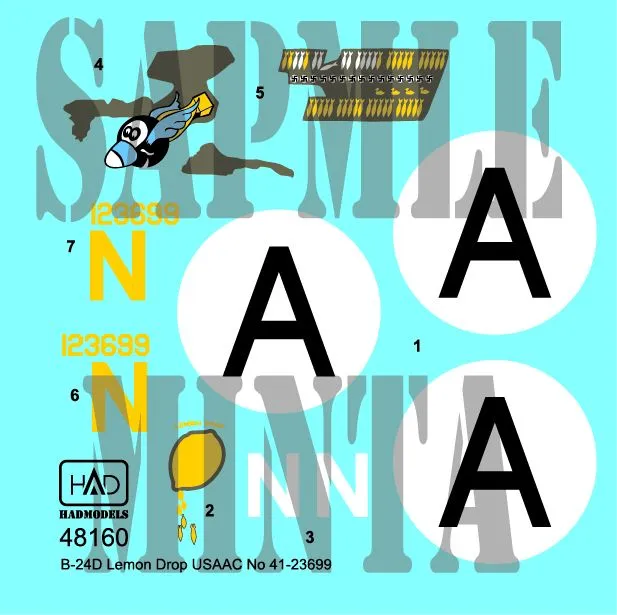 B-24D Lemon Drop USAAC 1:48