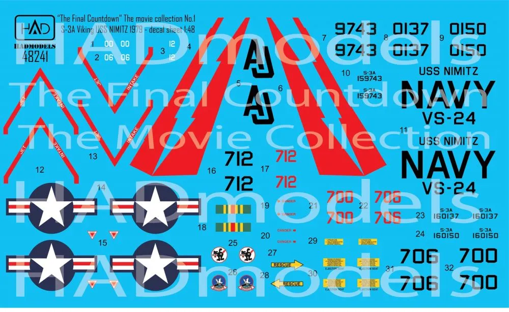 S-3A Viking - The Final Countdown 1:48