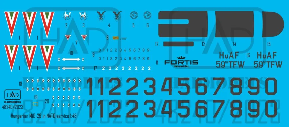 MiG-29 in NATO service - Hungarian 1:48