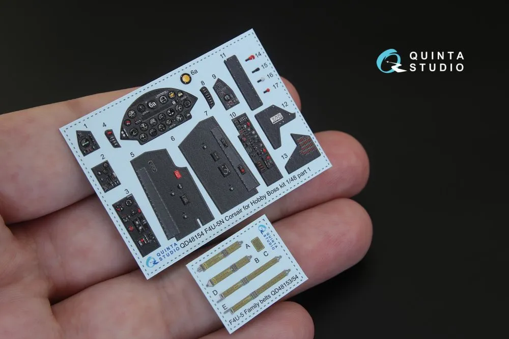 F4U-5N interior for Hobby Boss 1:48