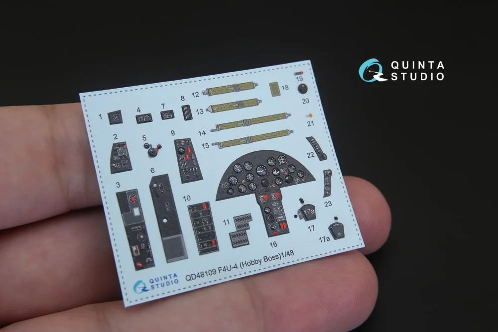 F4U-4 interior for Hobby Boss 1:48