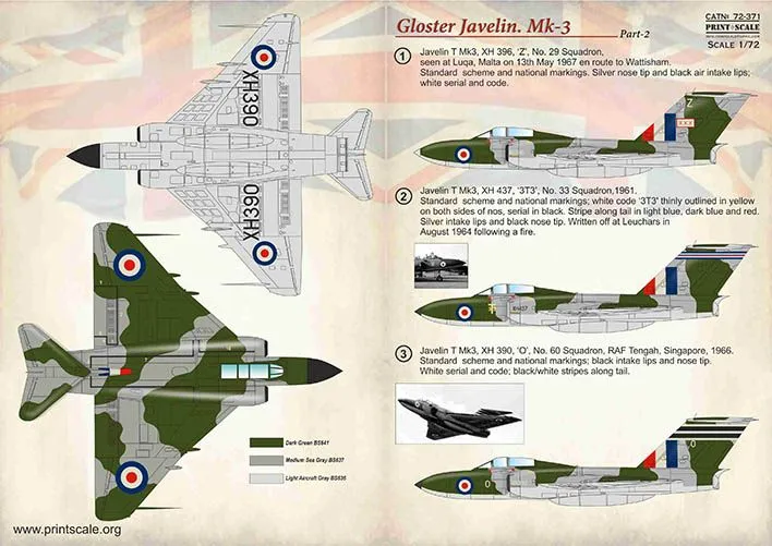 Gloster Javelin Mk.3 Part.2 1:72
