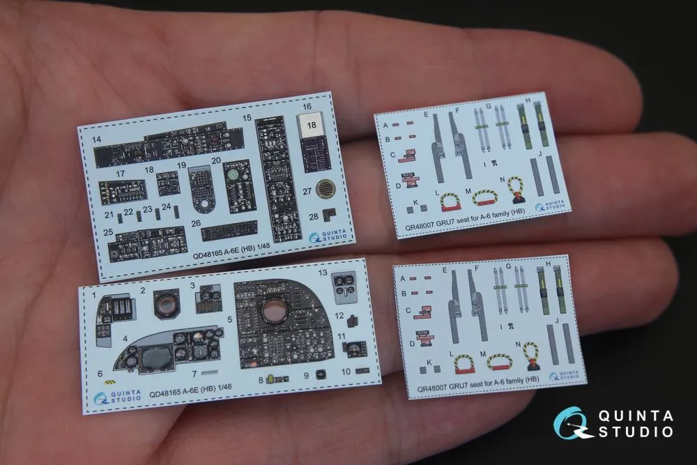 A-6E Intruder interior for Hobby Boss 1:48