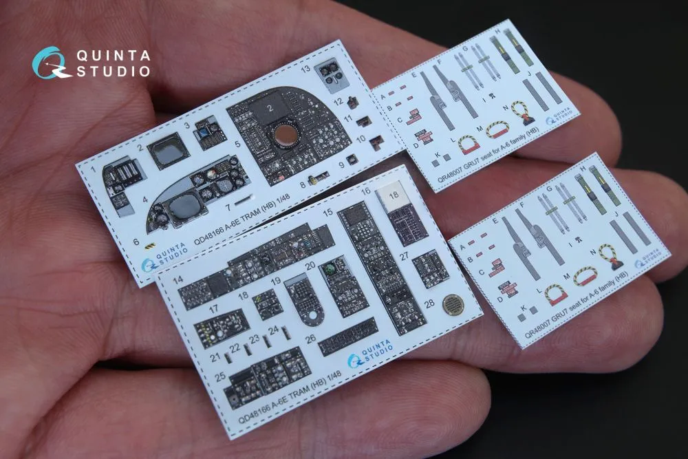 A-6E TRAM Intruder interior for Hobby Boss 1:48