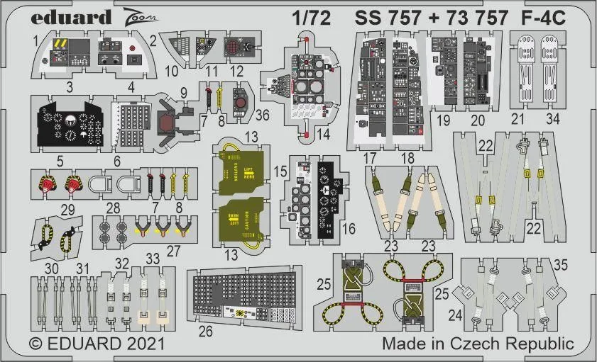 F-4C P.E. for Fine Molds 1:72