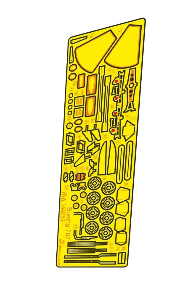 Boeing 787 P.E. set for Zvezda 1:144