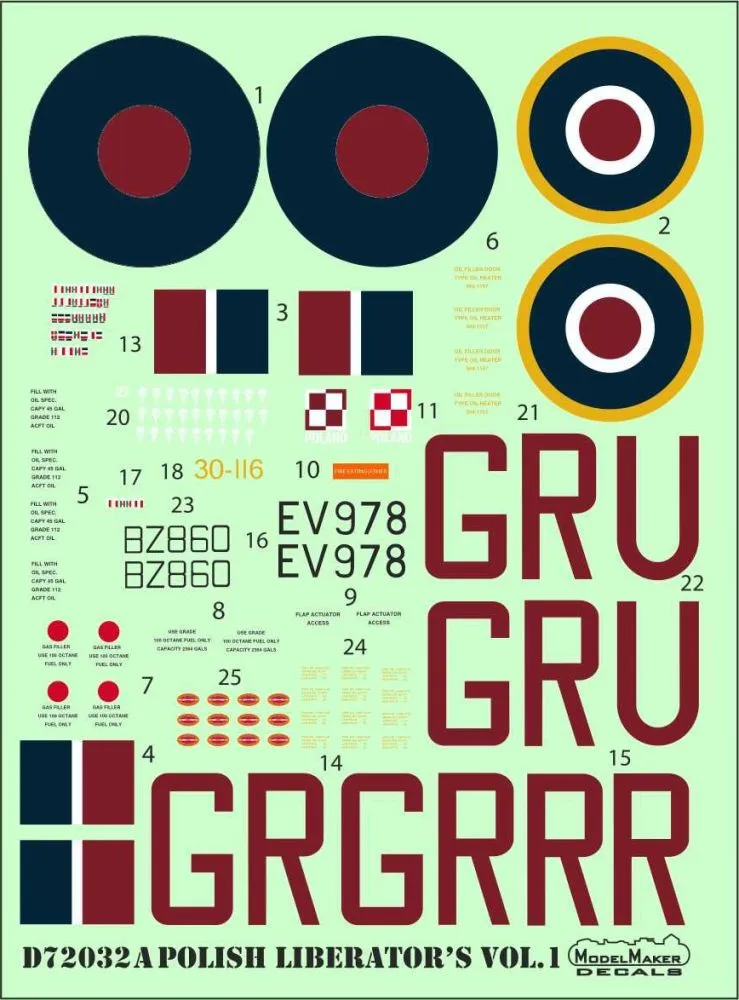 B-24 - Polish Liberators vol.1 1:72