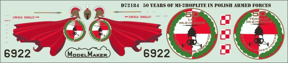 Mi-2 50 Years in Polish Armed Forces 1:72