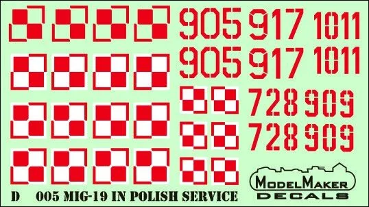 MiG-19 in Polish service 1:48