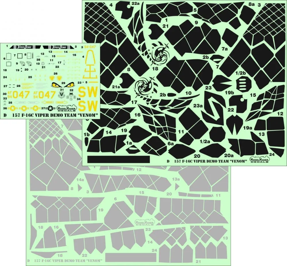 F-16C Viper Demo Team "Venom” 1:48