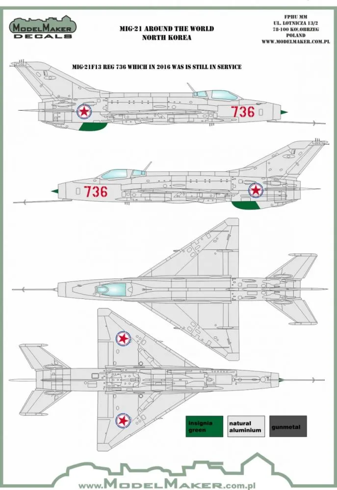 MiG-21 Around The World - North Korea 1:144