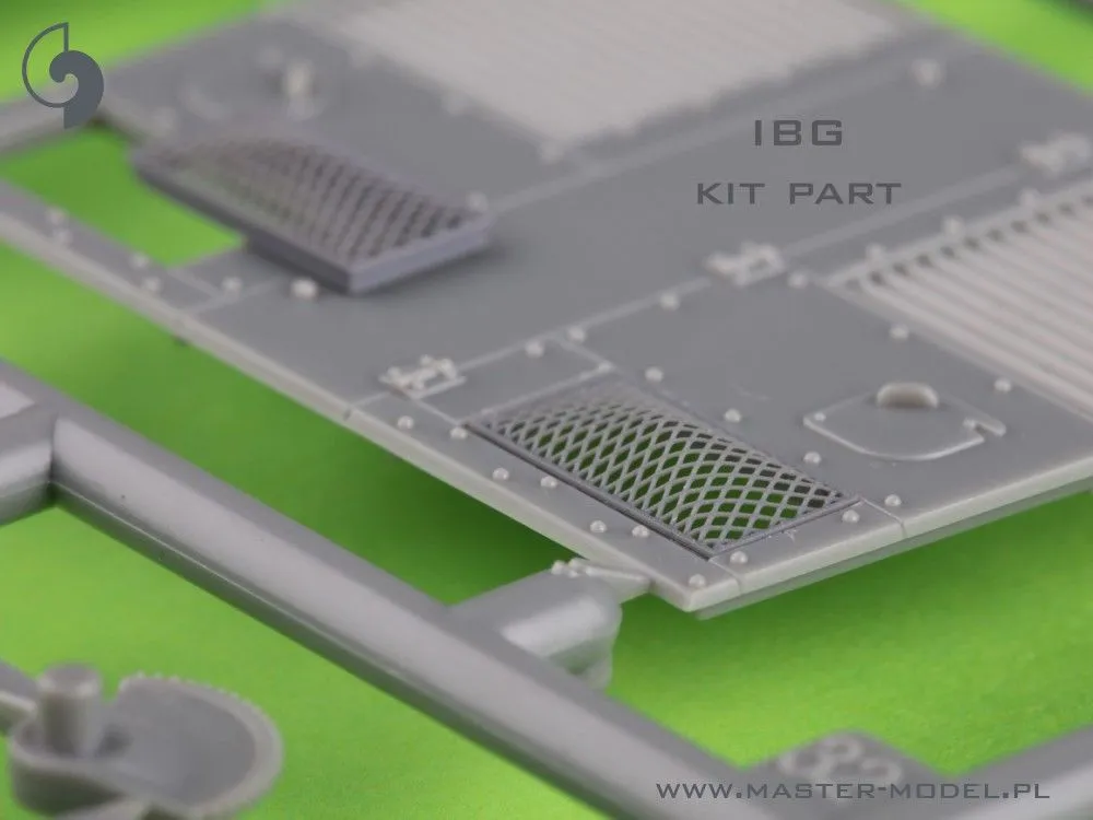 Polish light tank 7TP - drive wheels & engine grills 1:35