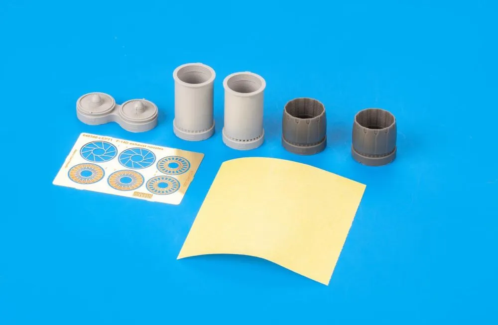 F-14D exhaust nozzles for Tamiya 1:48