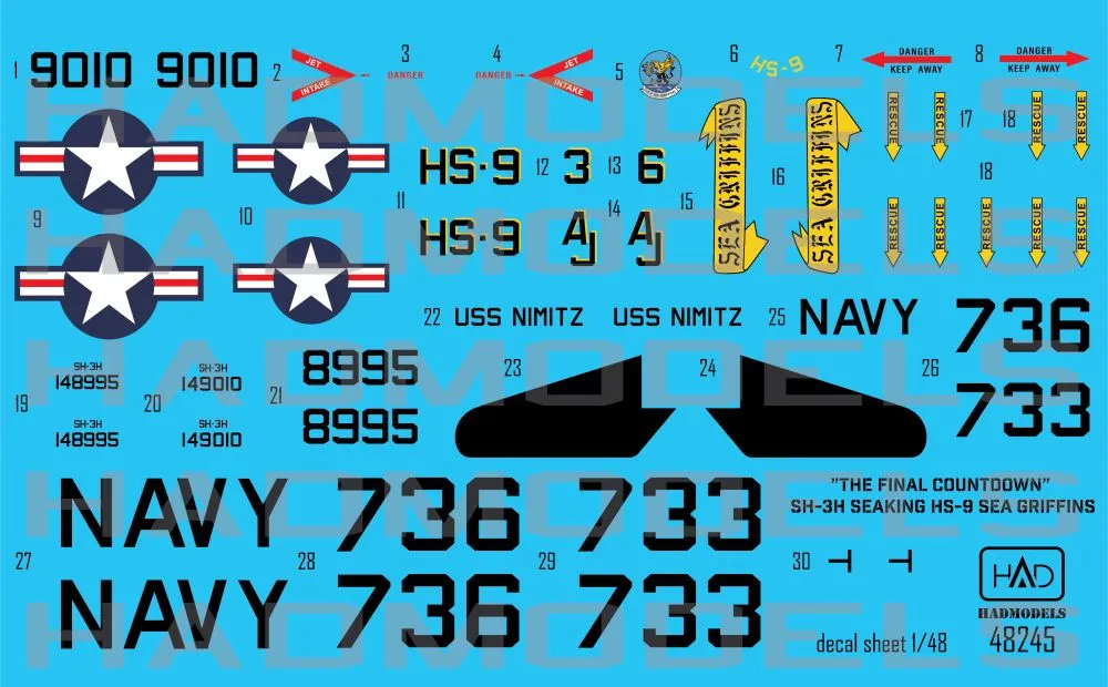 SH-3H Seaking - The Final Countdown 1:48