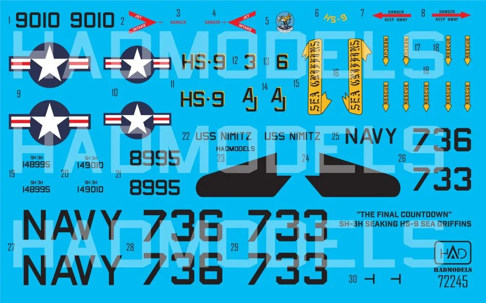 SH-3H Seaking - The Final Countdown 1:72