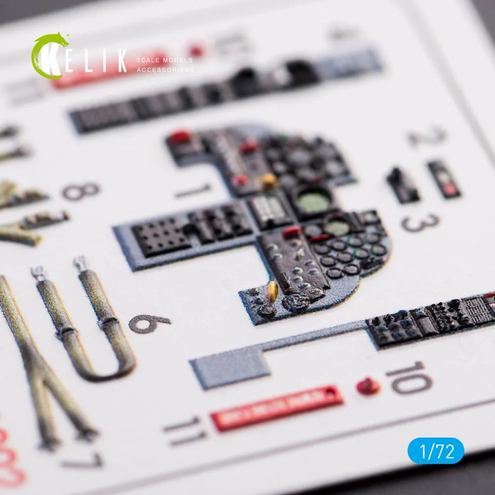 F-5E Tiger II Early series interior 1:72