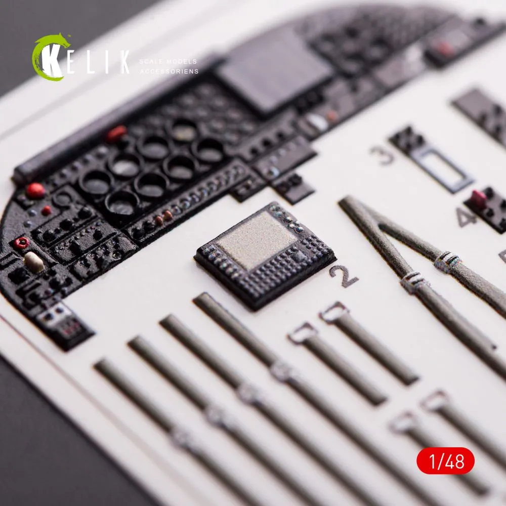 A-37B Dragon Fly interior for Trumpeter 1:48