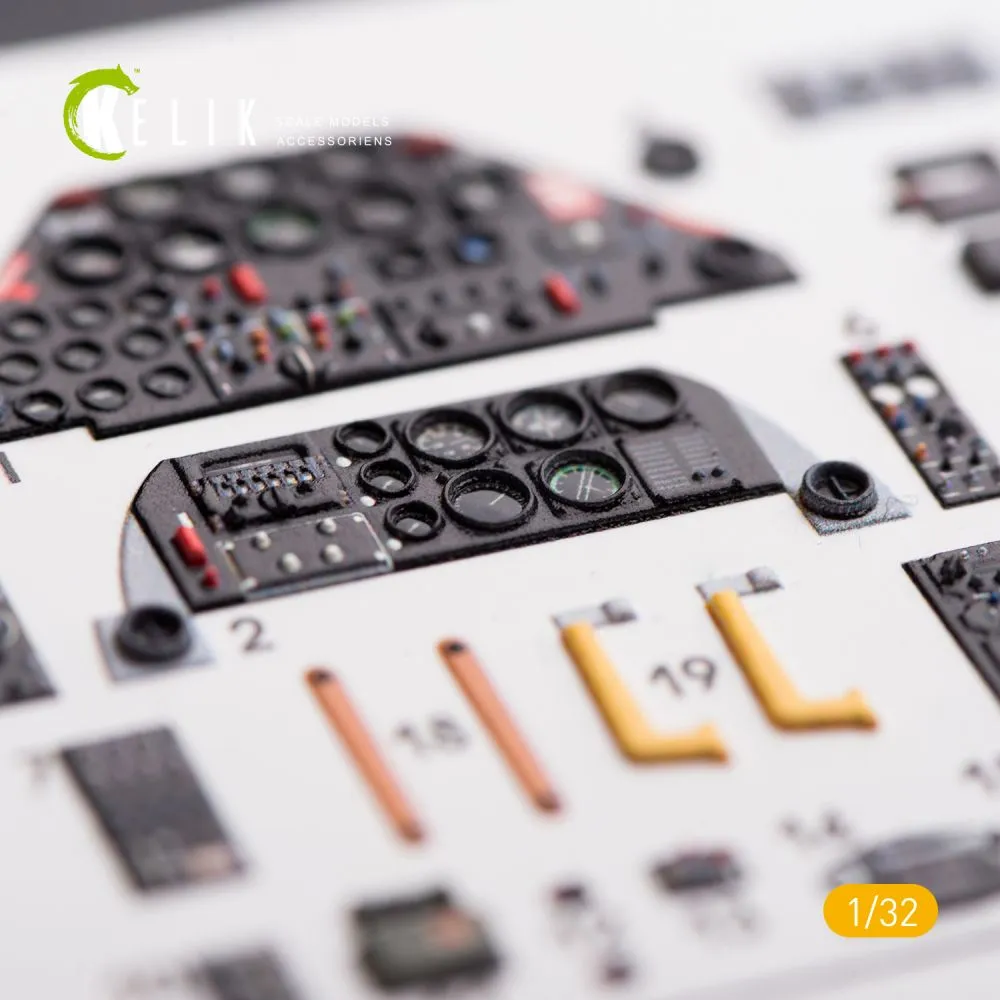 AH-1G Cobra interior for ICM 1:32