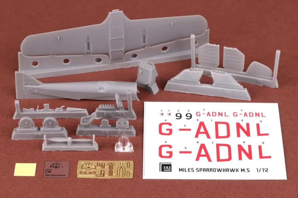 Miles M.5 Sparrowhawk - King's Cup 1935 1:72