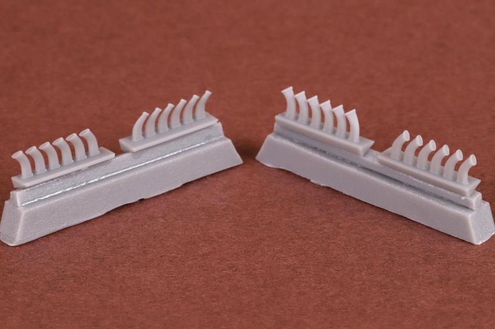 De Havilland Mosquito B Mk.XVI Exhaust set 1:72