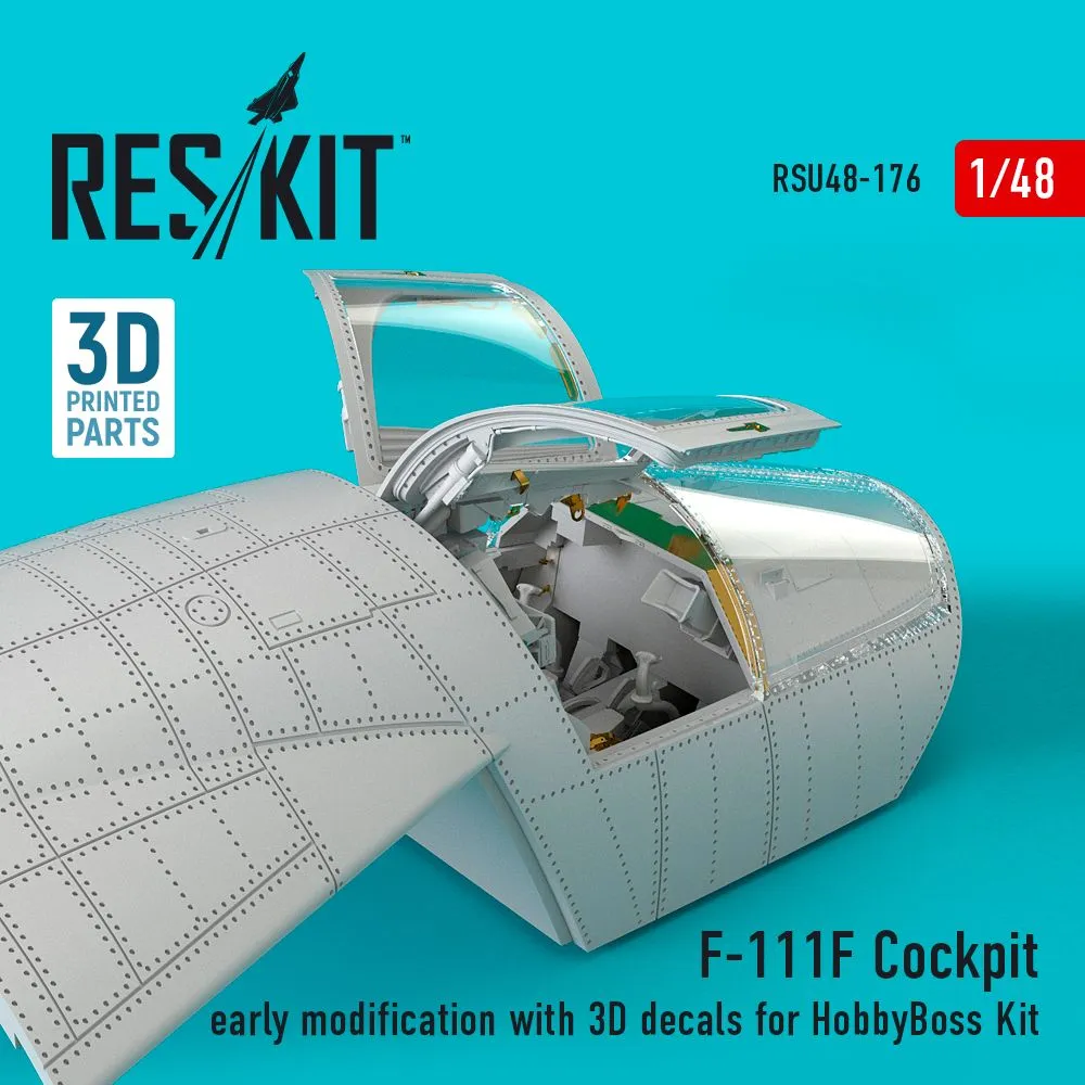F-111F cockpit (eaely) for Hobby Boss 1:48