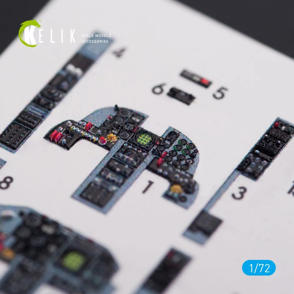 F-5F "Tiger II" full interior for Dream Model 1:72