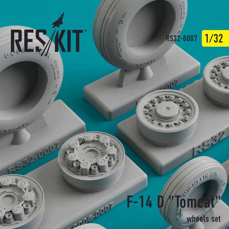 F-14D "Tomcat" wheels 1:32
