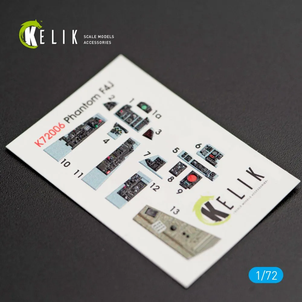 F-4J "Phantom II" interior for FineMolds 1:72