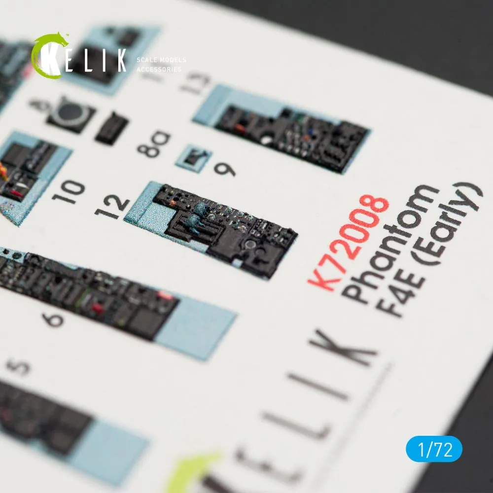 F-4E "Phantom II" interior for FineMolds 1:72