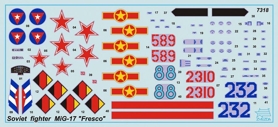 MiG-17 Fresco 1:72