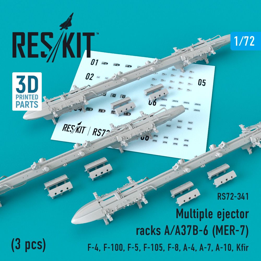 A/A37B-6 (MER-7) Multiple ejector racks 1:72