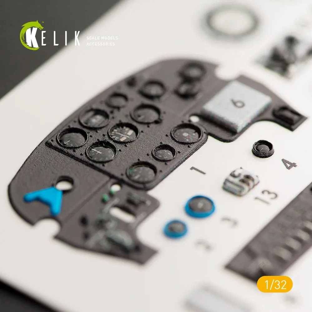 Yak-9T interior for ICM 1:32