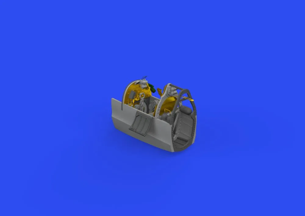 Spitfire Mk. V cockpit 1:48