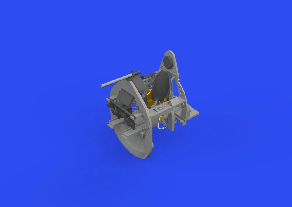 F4F-3 cockpit w/ telescopic gun sight PRINT 1:48