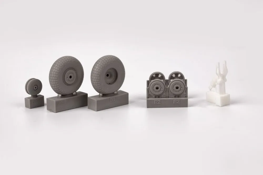 Mosquito wheels 1:48