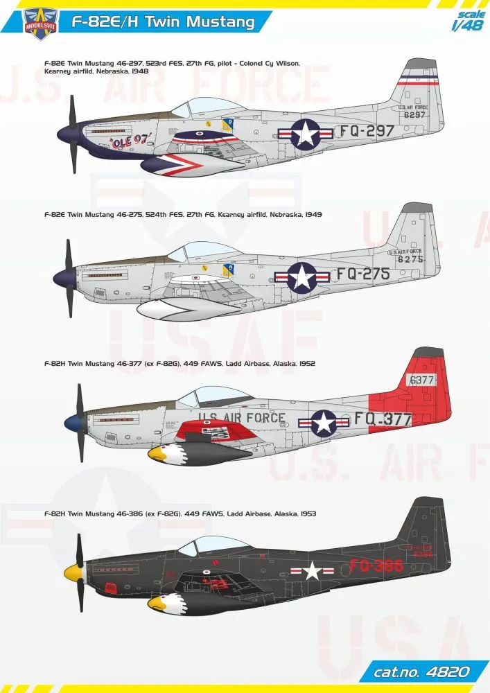 F-82E/H Twin Mustang 1:48