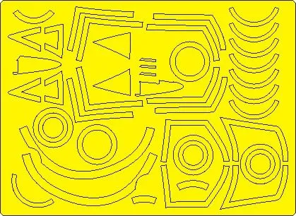 Buccaneer S.2C/D mask for Airfix 1:48