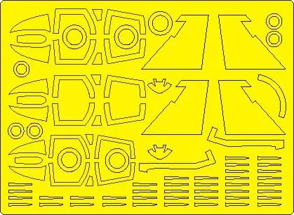 F-4J Phantom II EXPERT mask for Fine Molds 1:72