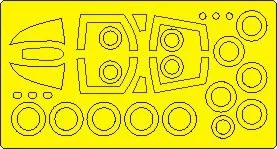 F-4E/EJ Phantom II mask for Fine Molds 1:72