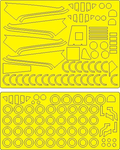 Avro Vulcan B.2 ADVANCED mask for Airfix 1:72