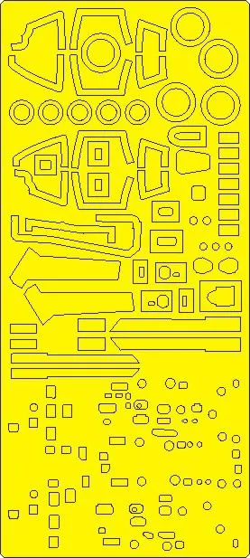 Su-35S Flanker-E EXPERT mask for G.W.H. 1:72