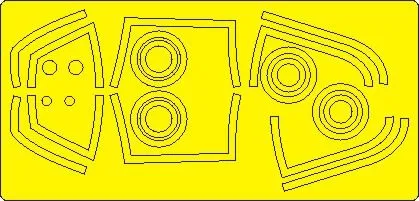 F-15 A/C Eagle mask for Hasegawa 1:48