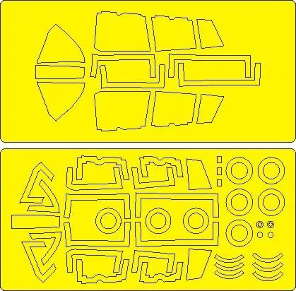 OV-10A Bronco EXPERT mask for ICM 1:48