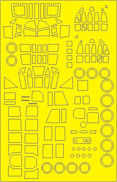 Avro Anson Mk.I mask for Airfix 1:48
